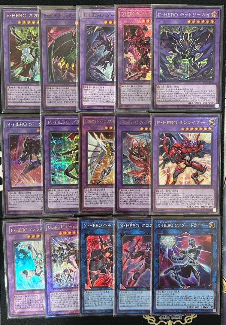 【即購入可】　遊戯王　HERO 構築済みデッキ　手札誘発有　アブソルート