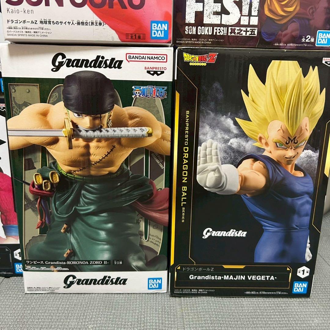 ドラゴンボールフィギアまとめ売り グランディスタ 出陣 ワンピース
