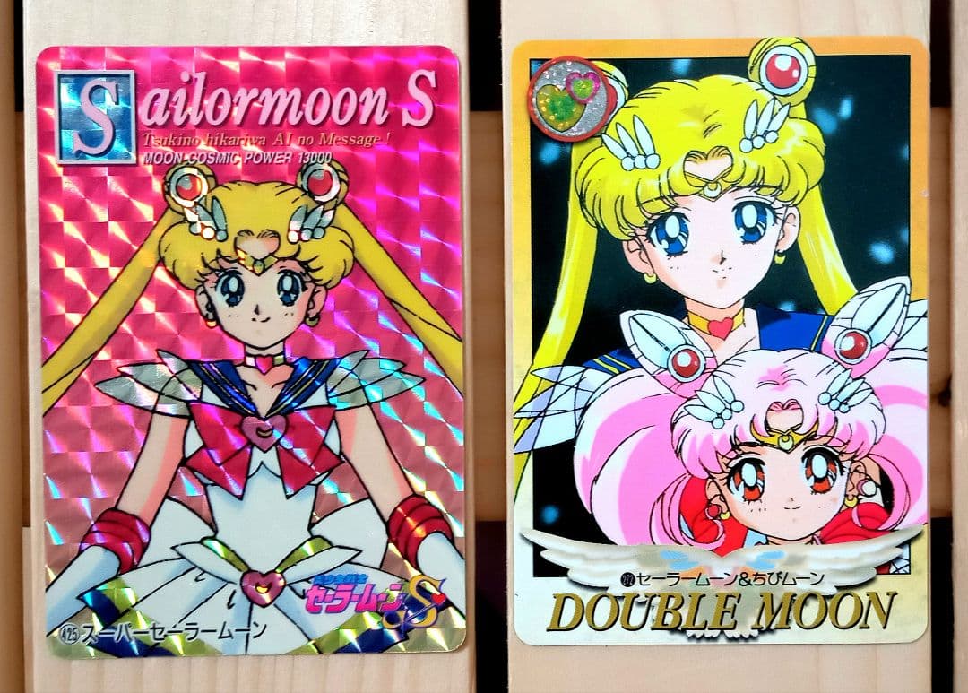 美少女戦士 セーラームーン アマダカード カードダス 2枚まとめ バラ