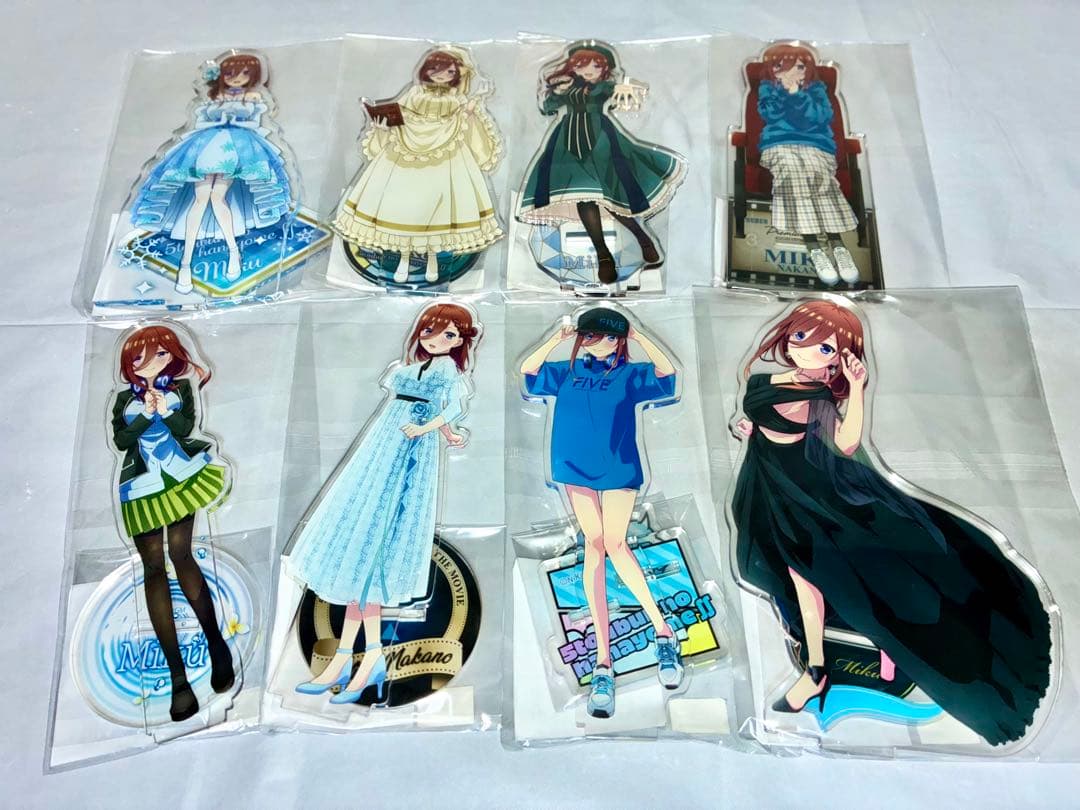 五等分の花嫁 中野三玖 アクスタセットB - メルカリ