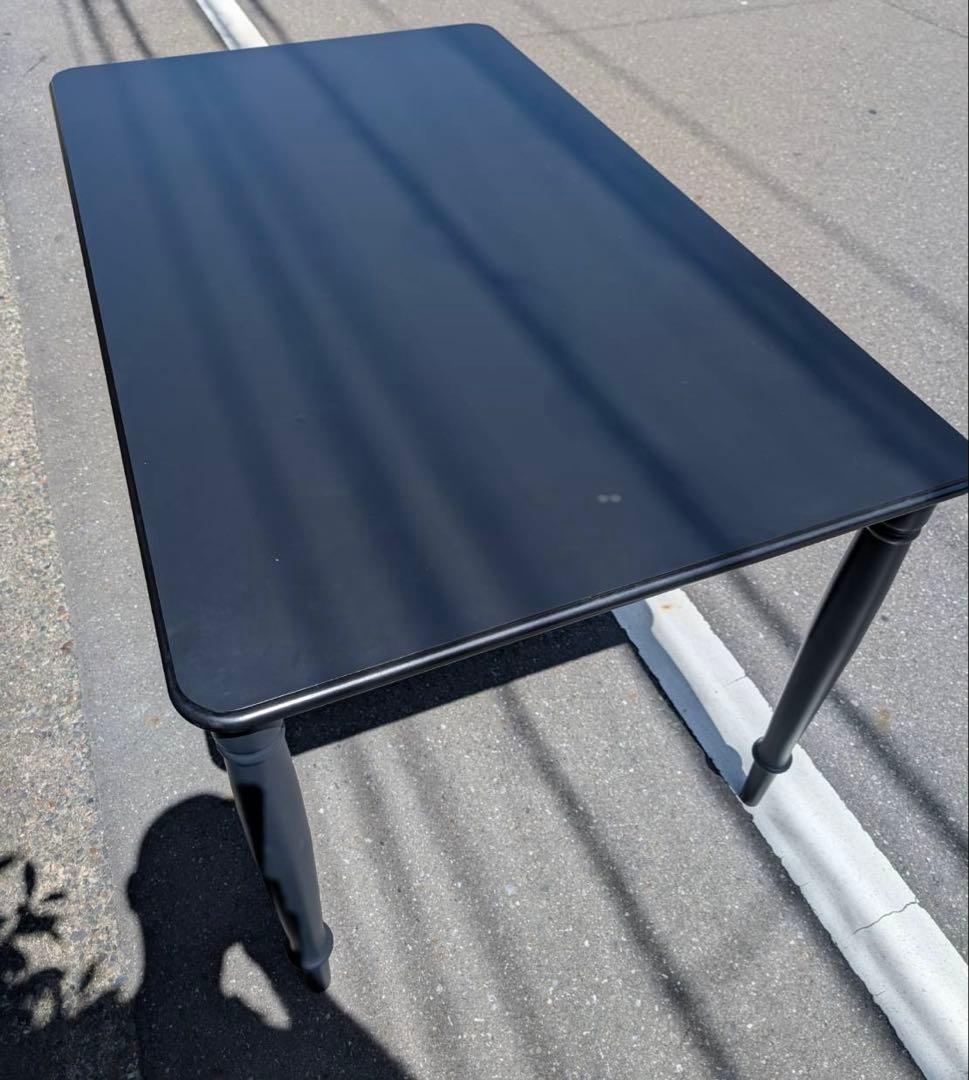 adl almira 　IKEA ダイニング5点セット　4人掛け　ブラック