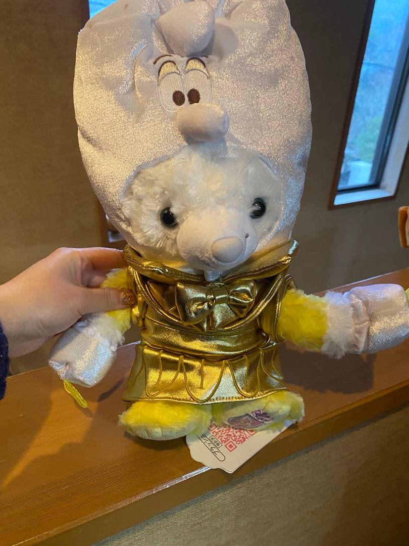 ユニベアシティ 美女と野獣 ぬいぐるみ6体＆コスチュームセット ディズニー