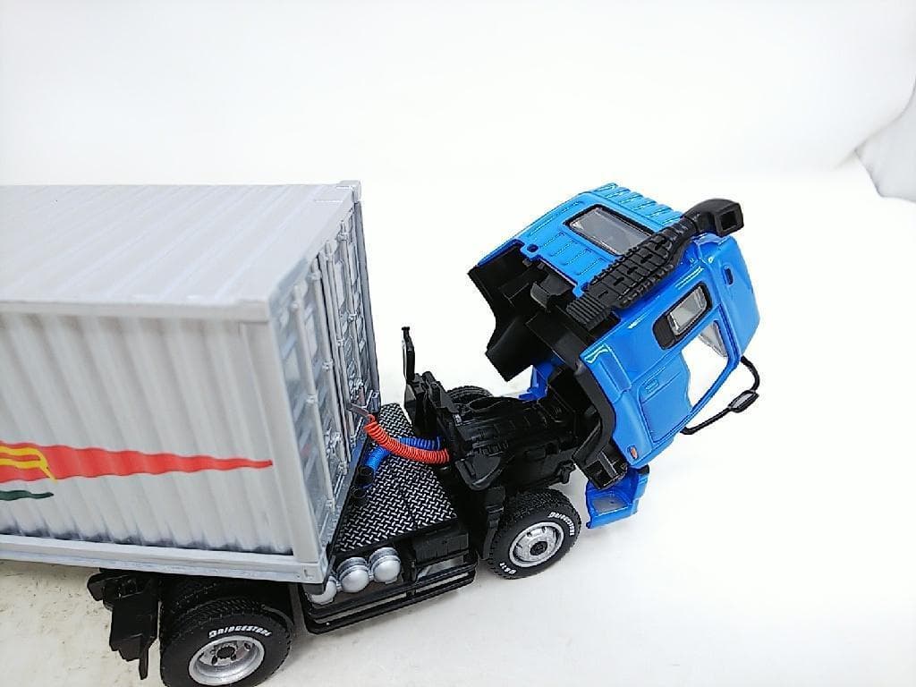 チェックメイト 1/50 いすゞ コンテナトレーラートラック ミニカー　激レア。