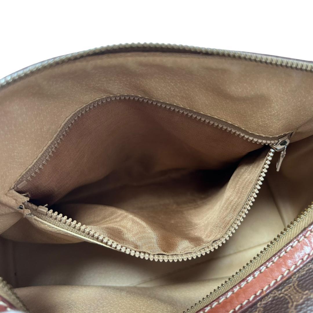 セリーヌ バッグ ハンド ミニボストン マカダム柄 レザー CELINE