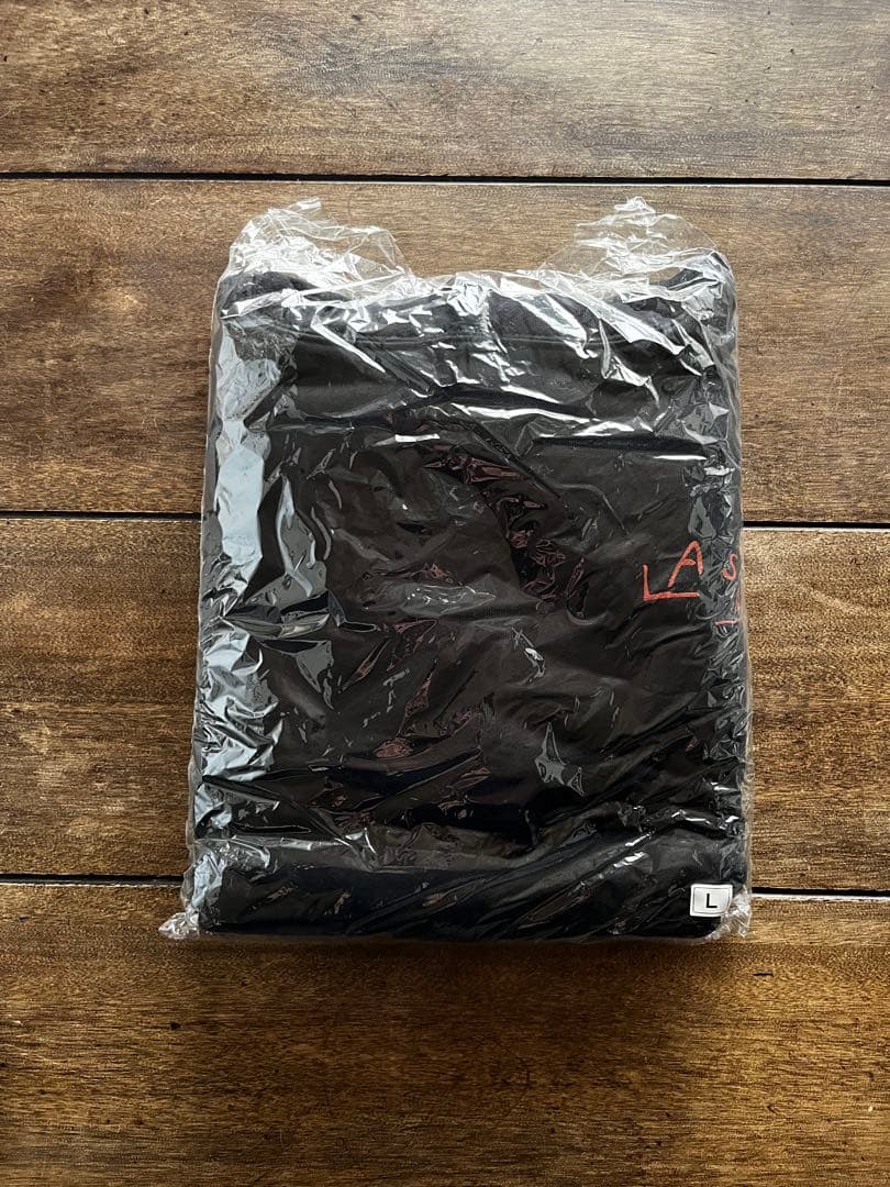 藤井風 LASA 未使用 ブラック パーカー Lサイズ ノベルティ歯ブラシ付き