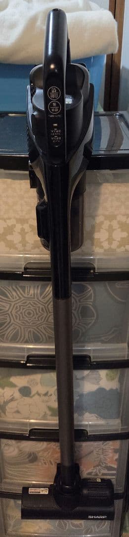 SHARP RACTIVE AIR 充電式掃除機 本体 充電器 EC-FR9-B