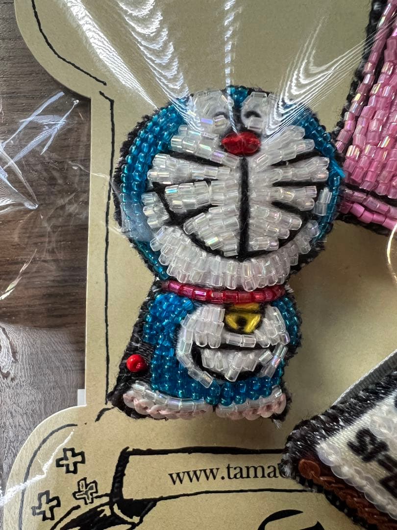 ドラえもん 刺繍ブローチ 藤子ミュージアム tamaoworld 3個セット