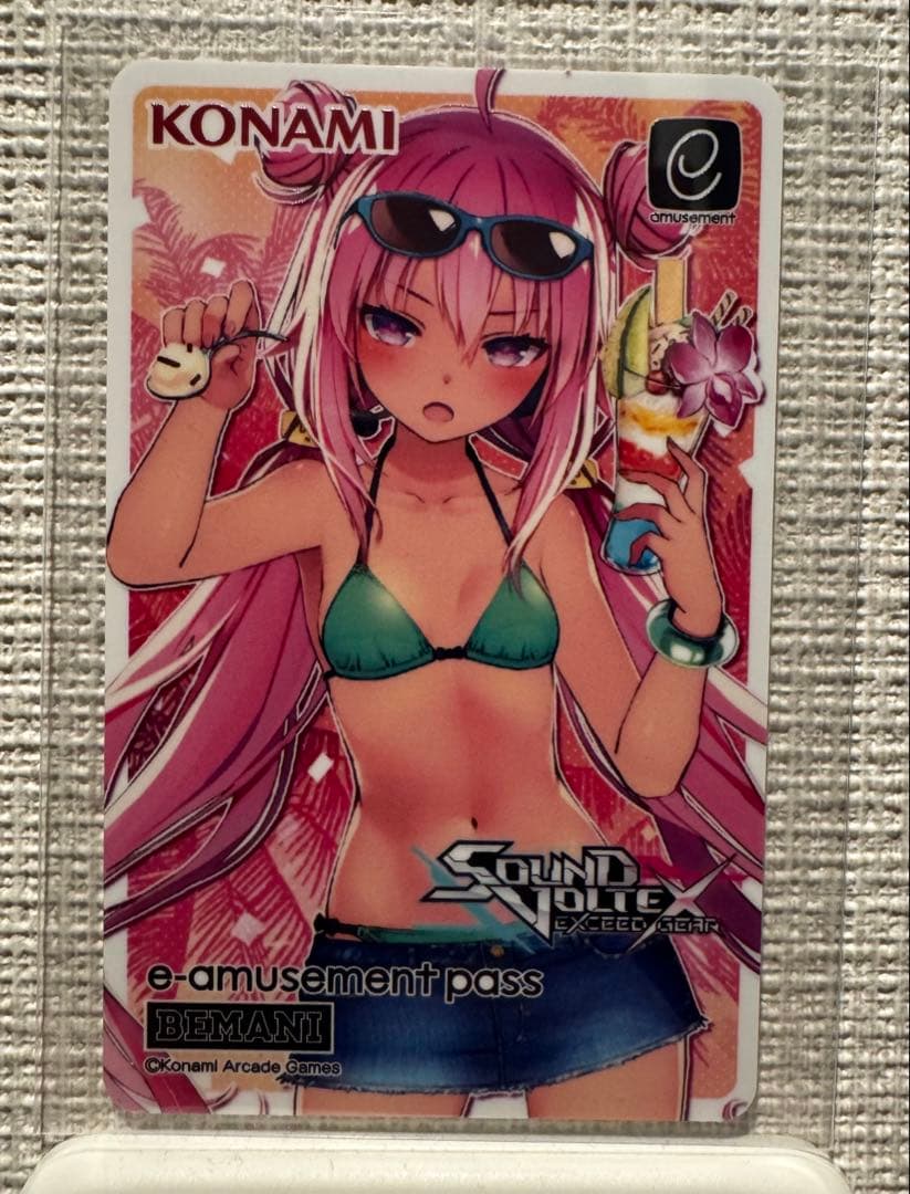 SDVX e-amusement pass (水着グレイス) - メルカリ