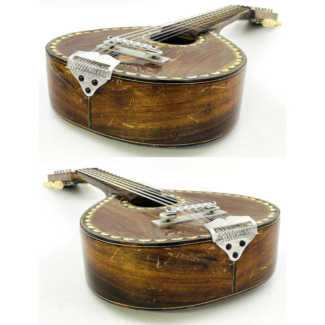 バンドゥリア 12弦 民族楽器 マンドリン系 ギター【整備済 ダメージ