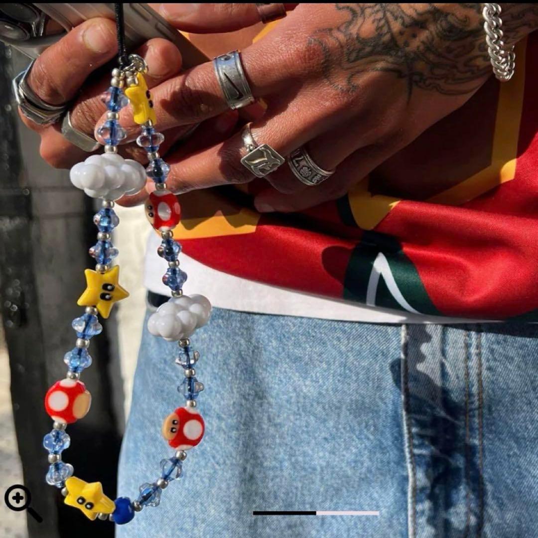 ストリングティング string ting マリオ スター キノコ スマートフォン