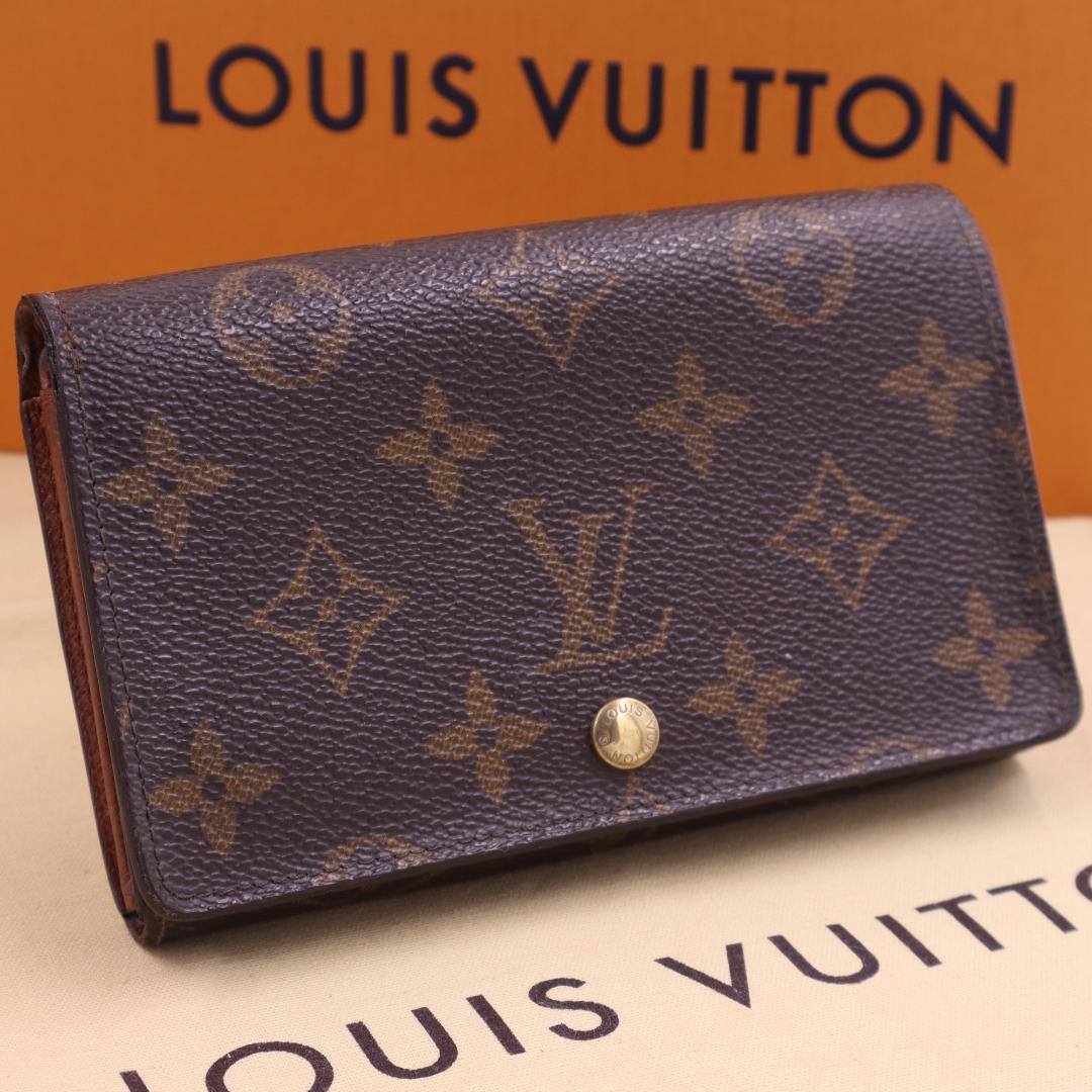 ルイ ヴィトン モノグラム ポルトモネ ビエ トレゾール 二つ折り財布