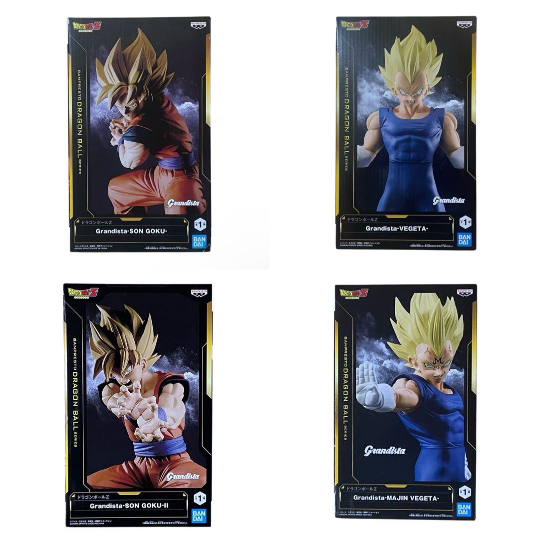 ドラゴンボールZ Grandista 孫悟空 ベジータ 魔人ベジータ フィギュア