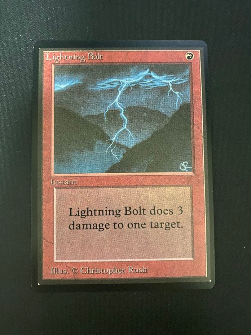 mtg 稲妻/Lightning Bolt LEB (d)