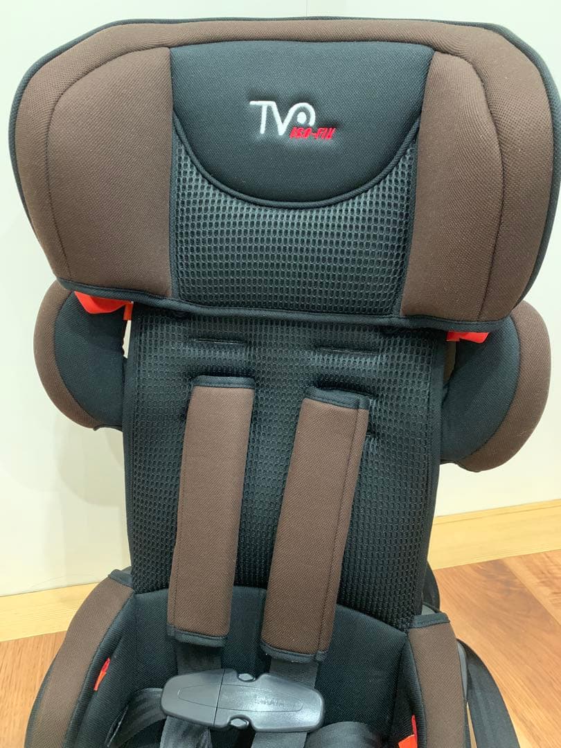 日本育児 ジュニアシート ブラウン ISOFIX