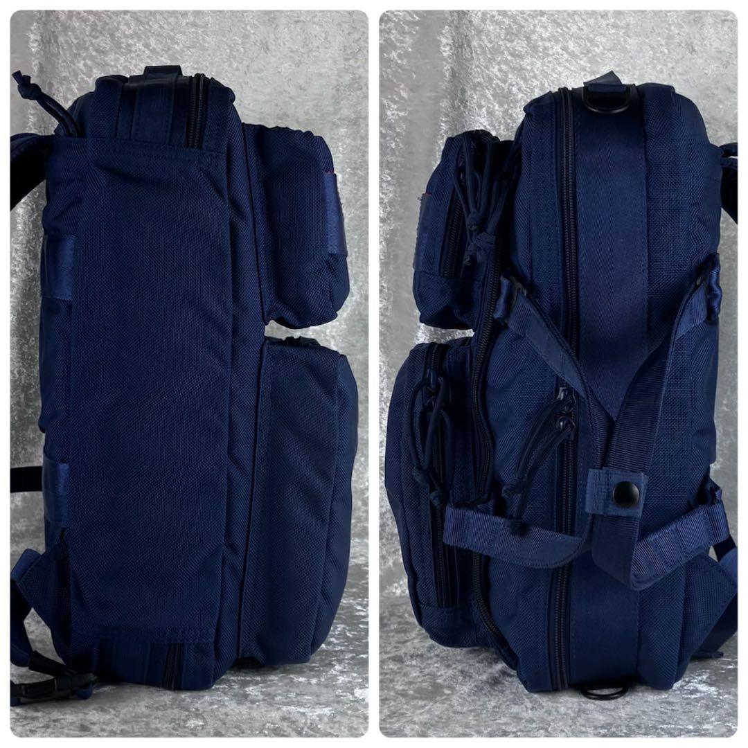 美品 ブリーフィング ビームス 別注 ネオトリニティライナー ネイビー ビジネス