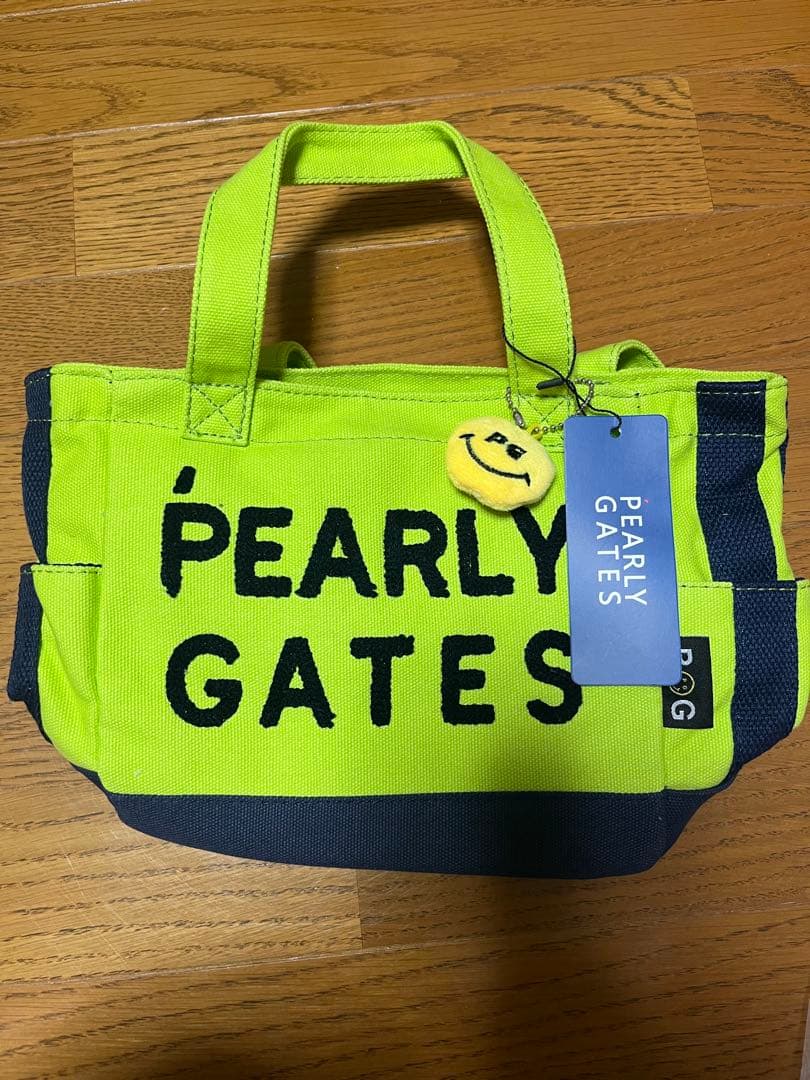 PEARLY GATES 蛍光イエロー ゴルフカートバッグ 新品】パーリーゲイツ