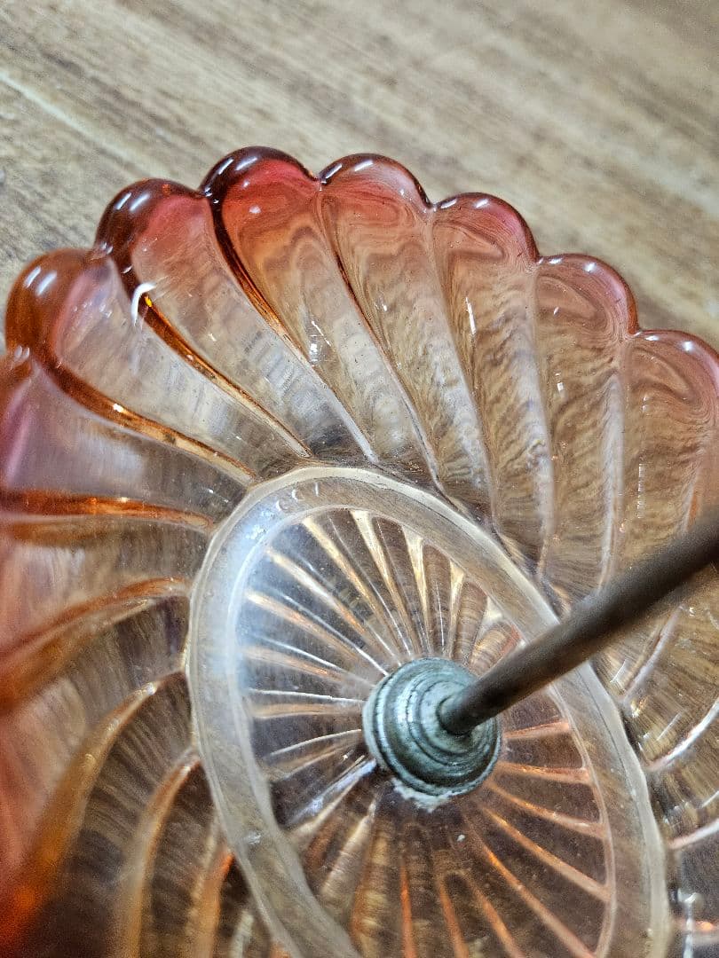 オールドバカラ バンブーローズ クリスタルガラス アクセサリートレイ