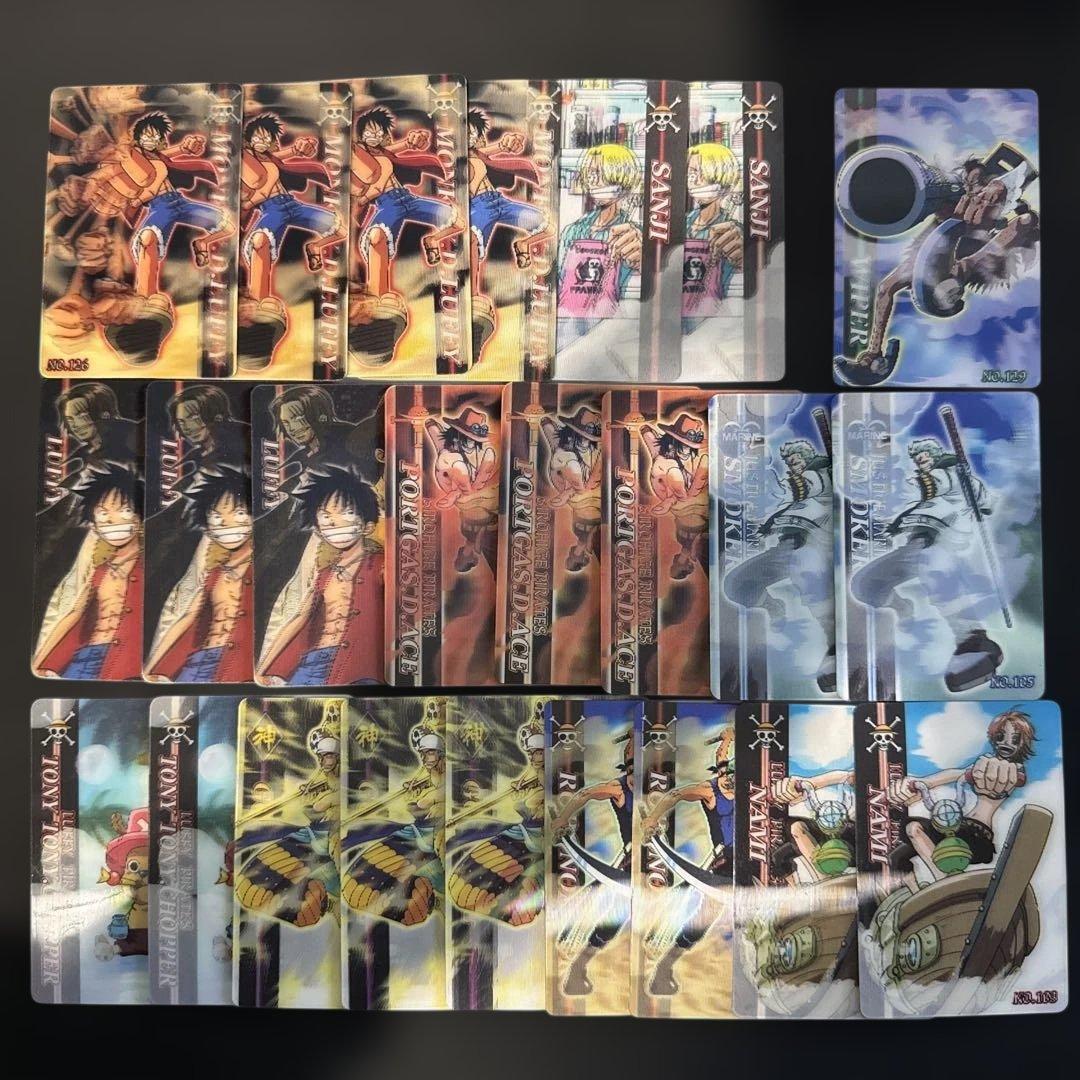希少】ワンピース グミカード 24枚セット 2003年頃発売 - メルカリ