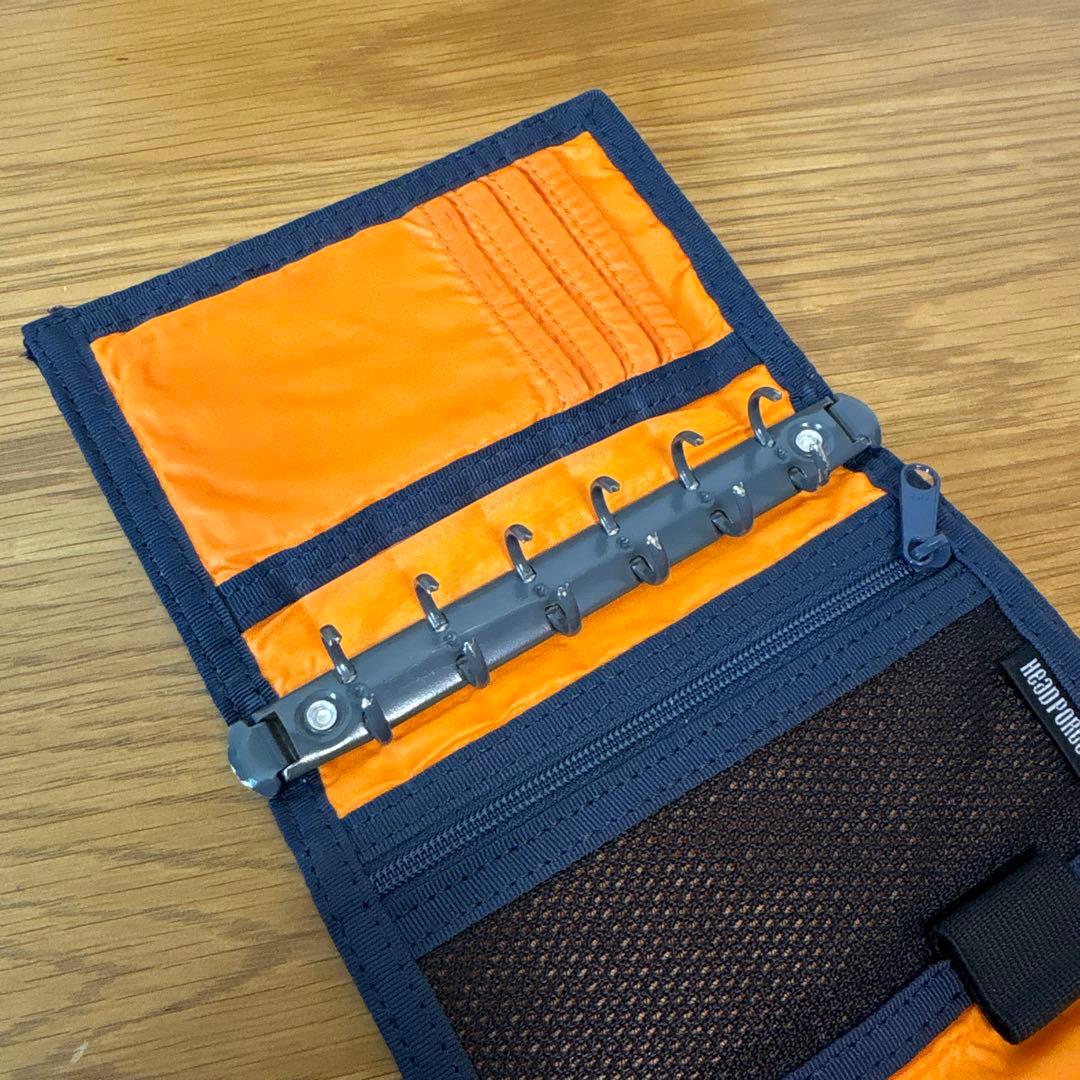 【美品】HEAD PORTER ヘッドポーター 手帳カバー 【管:P】