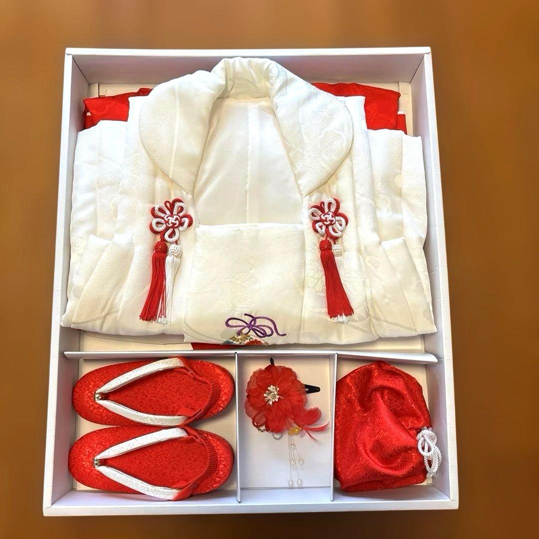 ３歳　七五三お被布セット