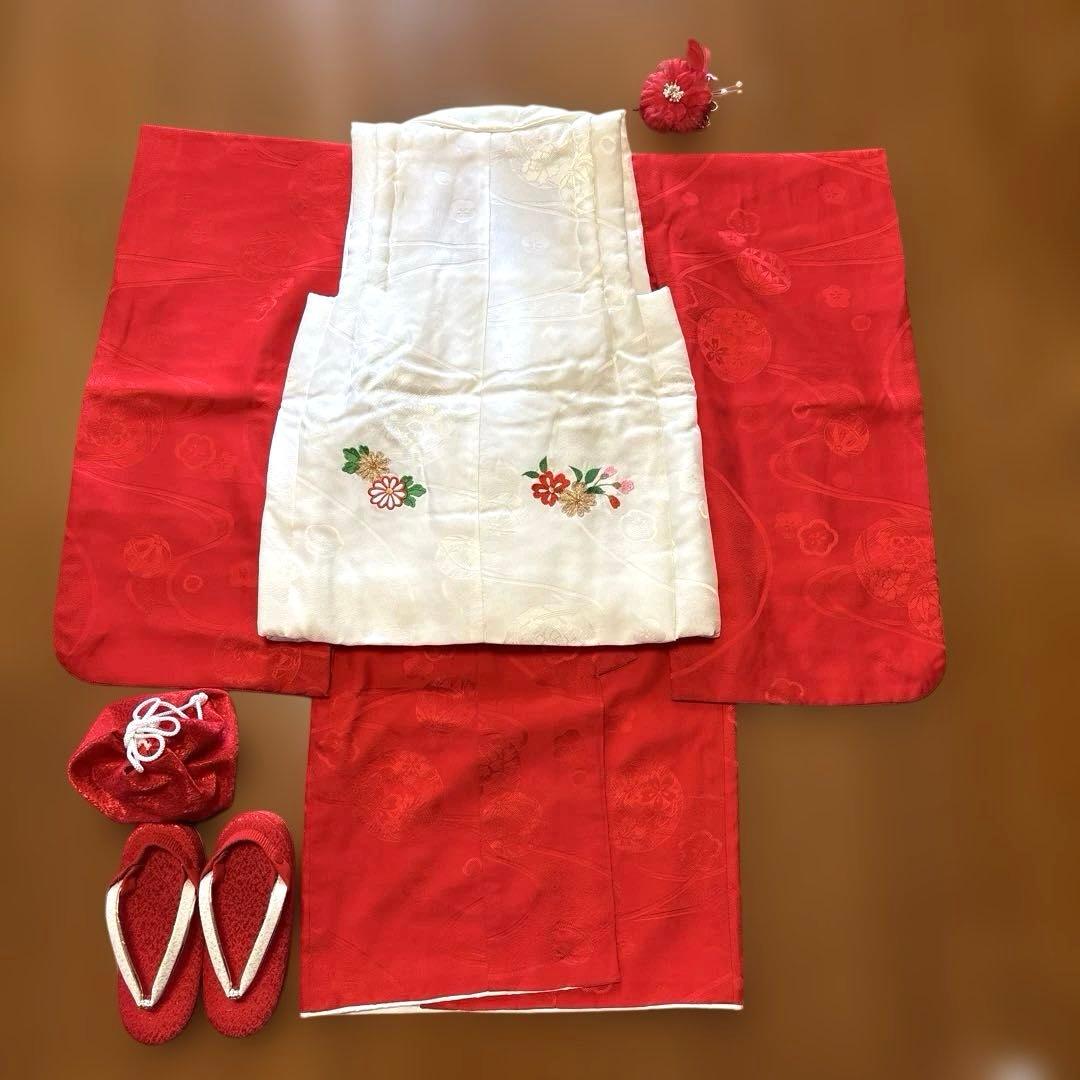 ３歳　七五三お被布セット