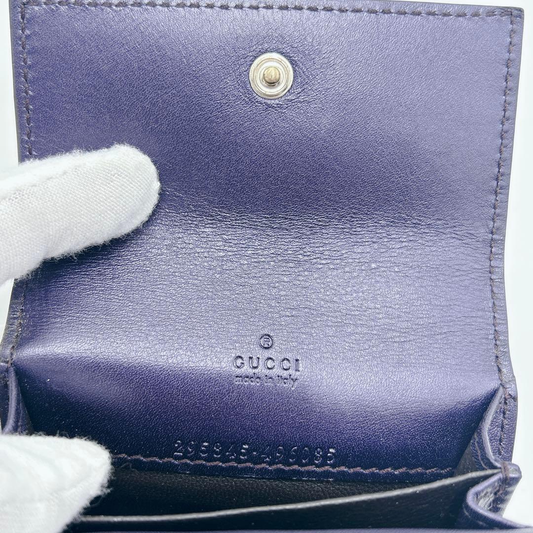 ✨極美品✨GUCCI ケース マイクログッチシマ 295845 付属品