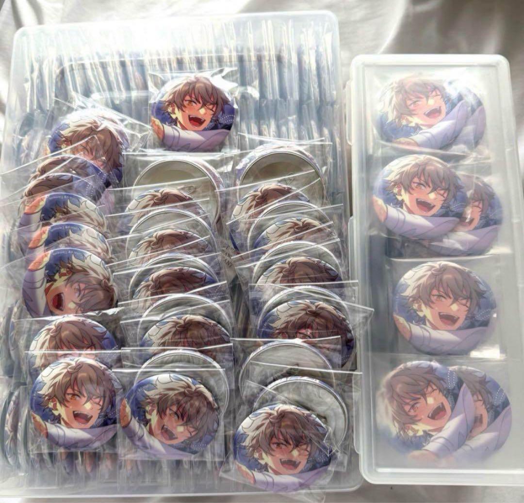 ゆ*ゆ様 あんスタ 大神晃牙 缶バッジ テーマスカウト summer