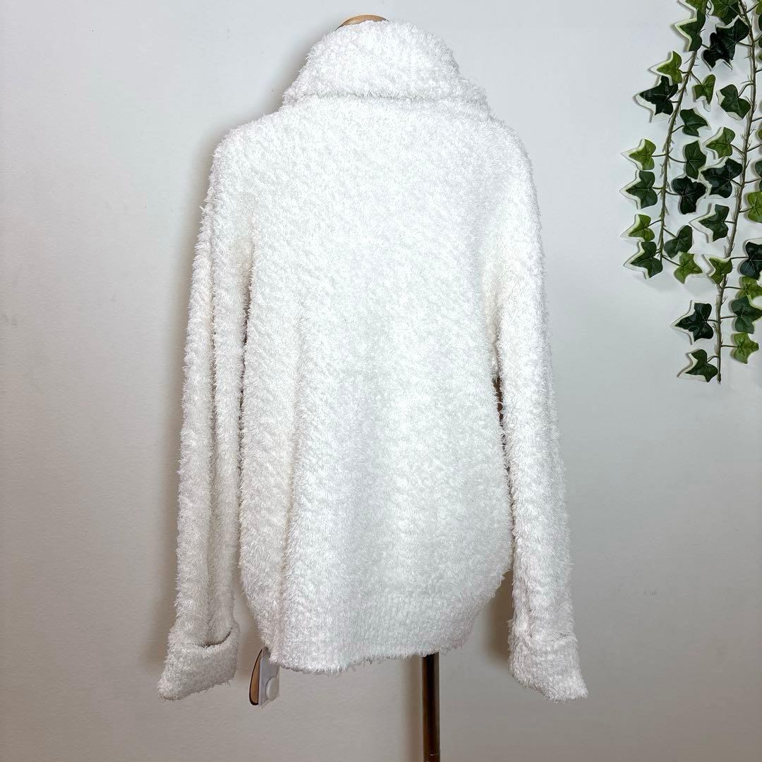 【新品】ジェラートピケ ジェラートスノーベアジャガードショールカーディガン