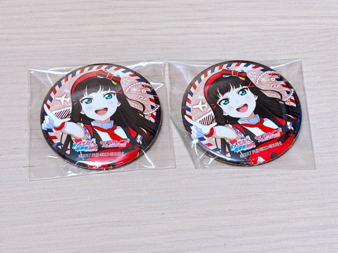 ラブライブ！サンシャイン!! 黒澤ダイヤ 缶バッジ - メルカリ