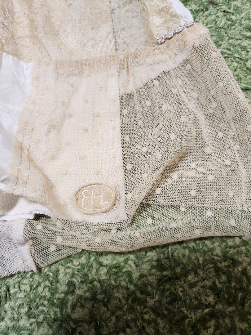 リハーズオールレースパッチワークタンクトップ