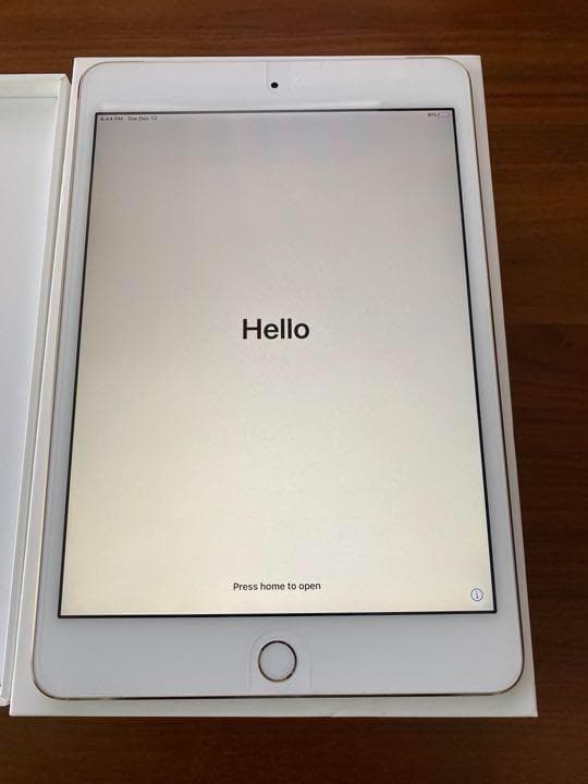 極美品*】iPad mini4 セルラー 128GB ゴールド 本体 付属品 Apple - 超