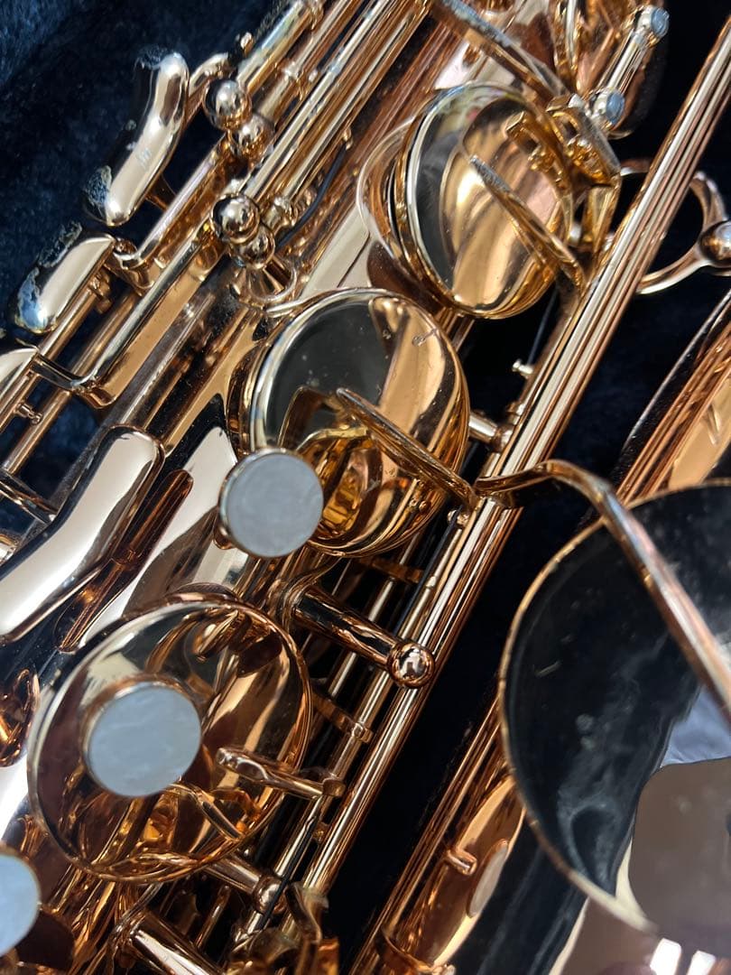 テナーサックス　マルカート　ピンクゴールド