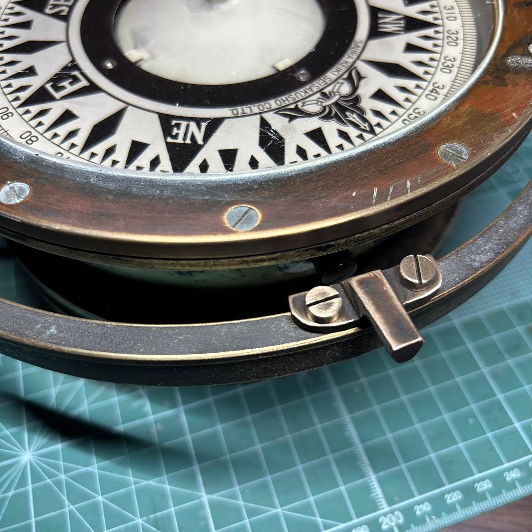 船舶用コンパス 海洋羅針盤 - メルカリ