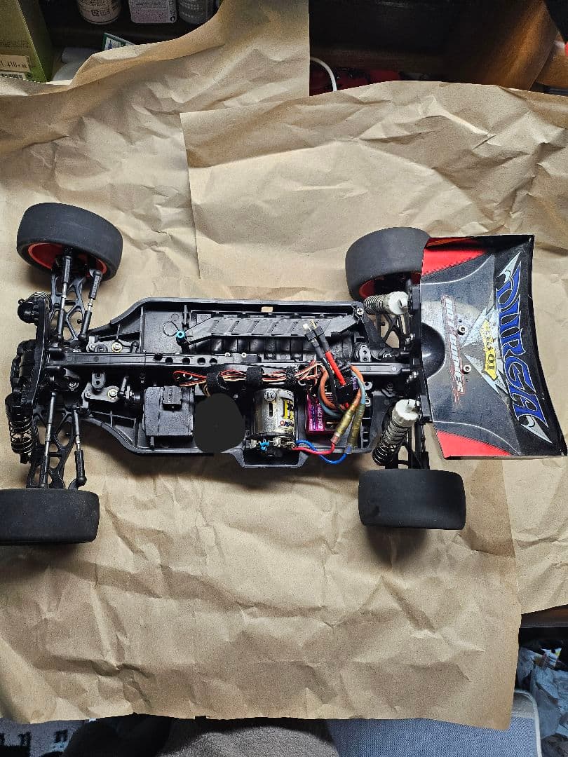 タミヤ DB01 シヤーシ ボディ メカ類付属 中古 レストア