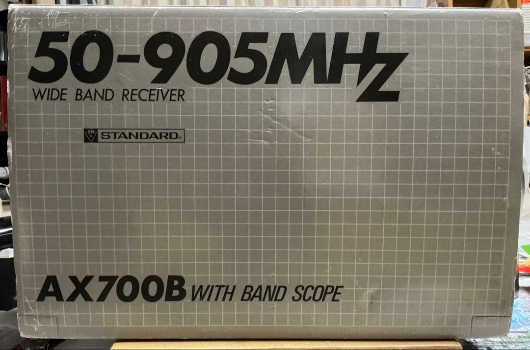 値下げ中 希少STANDARD AX700B 受信機 50-905MHz元箱付 - メルカリ