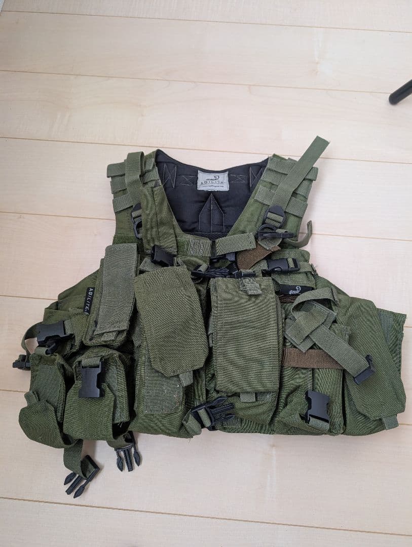 実物IDF イスラエル軍 ファーティグ上下+ベスト