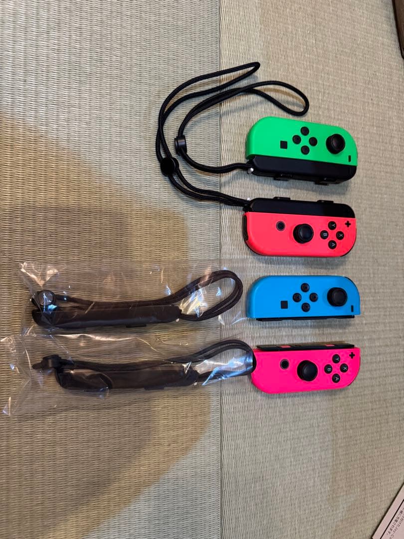 Nintendo Switch 本体 箱あり 付属品完備 ジョイコン4つ