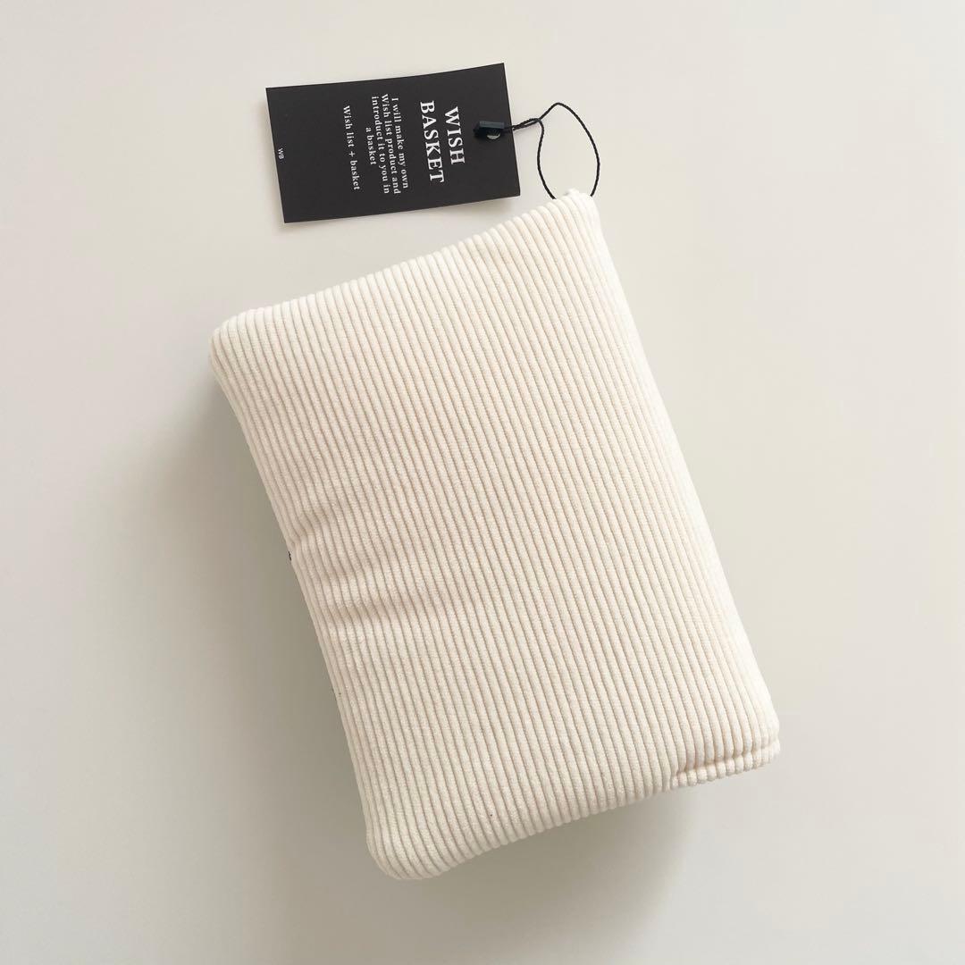 早い者勝ち 韓国 バインダー カバー 貯金 リフィル コーデュロイ