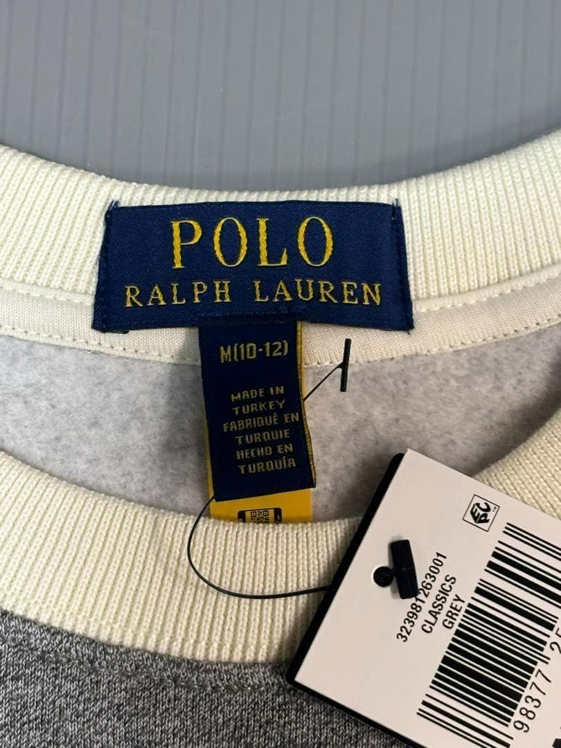 残り僅か2025最新作新品ラルフローレン　ポロベア　トレーナーボーイズM150