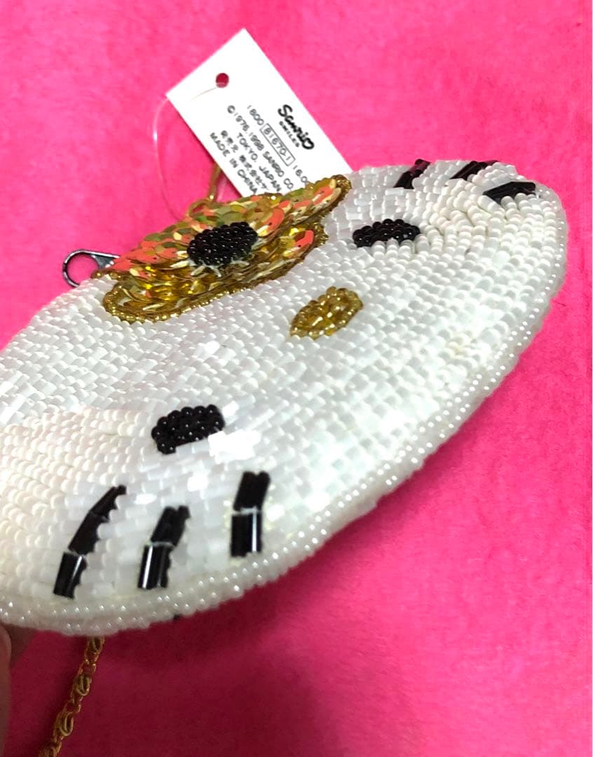 サンリオ　ハローキティ♡1998年製 　希少　キティちゃん　ビーズパース