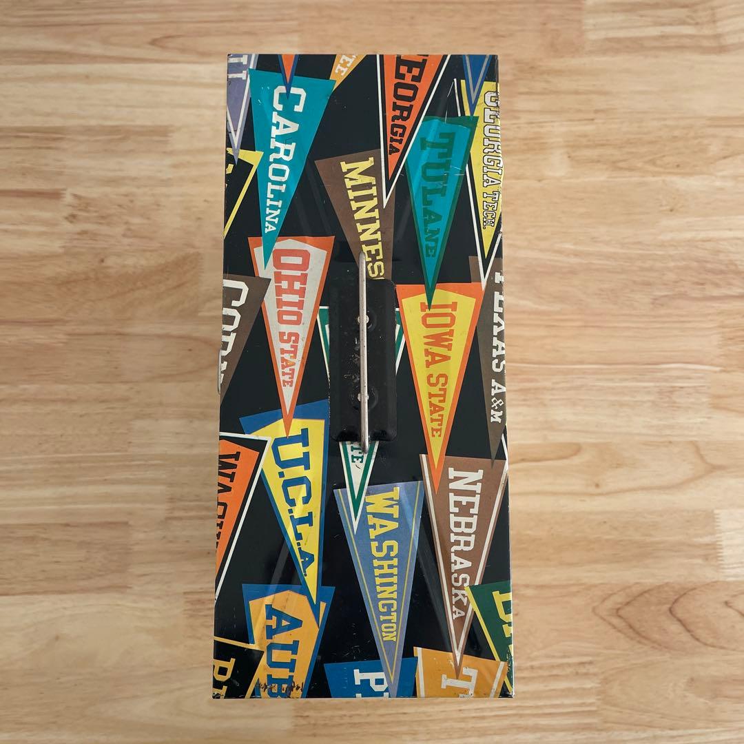 60's カレッジ ペナント レコードボックス ヴィンテージ