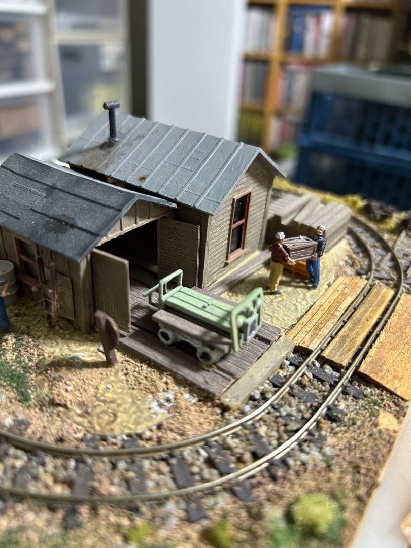 Nゲージ 鉄道模型 極小ジオラマ・レイアウト