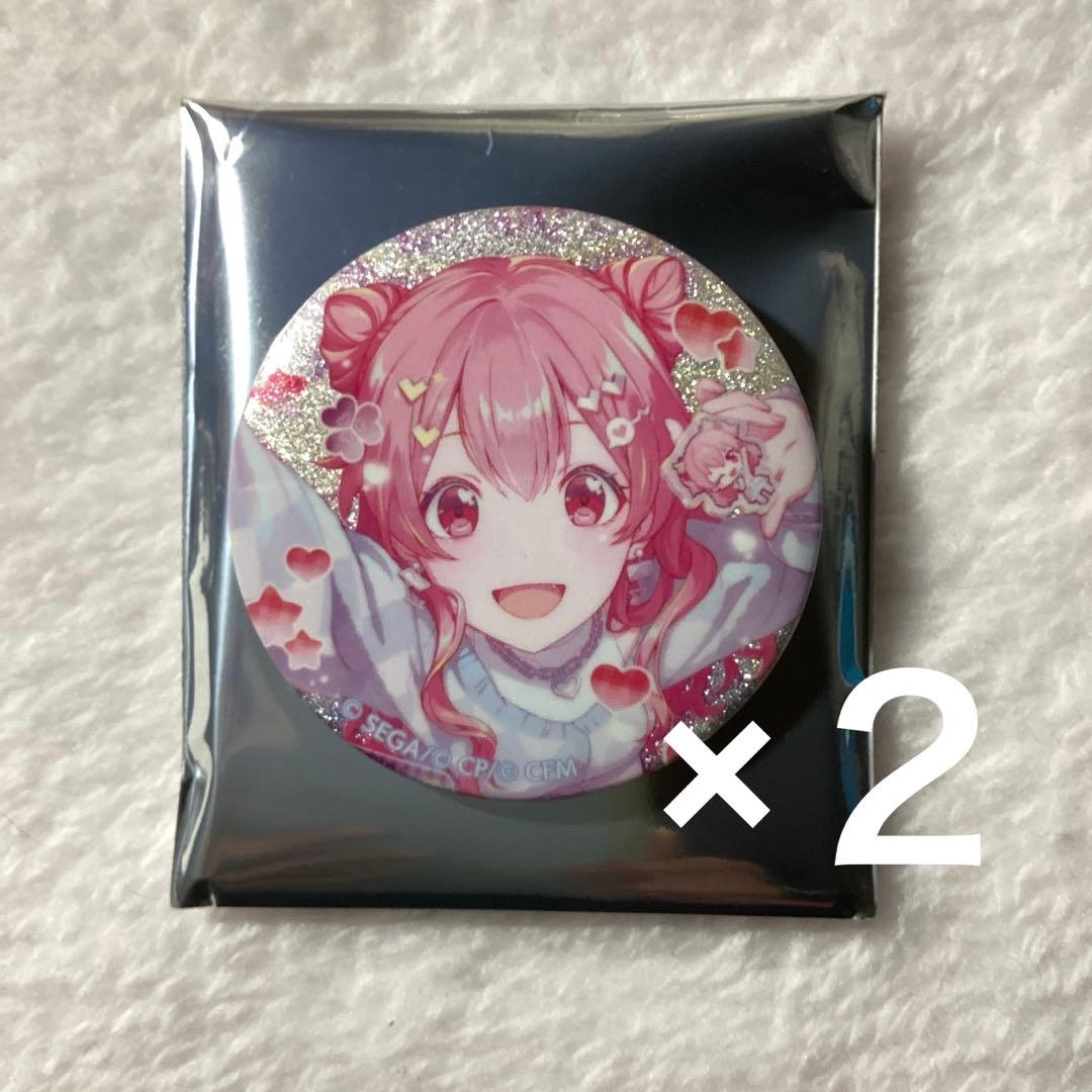 プロセカ 桃井愛莉 グリッター缶バッジ46B - メルカリ