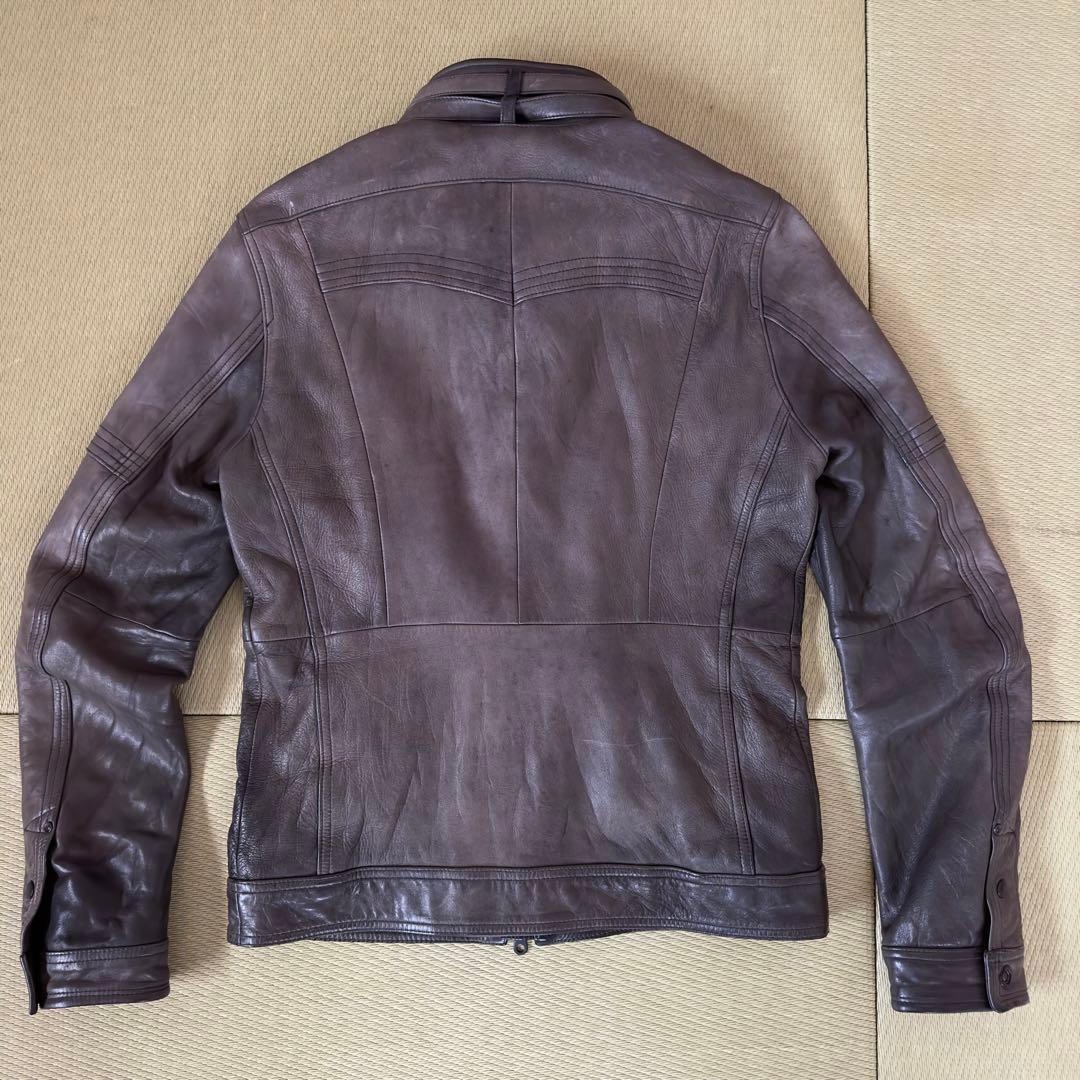 ニコルクラブフォーメン レザージャケット ライダーズ サイズ48