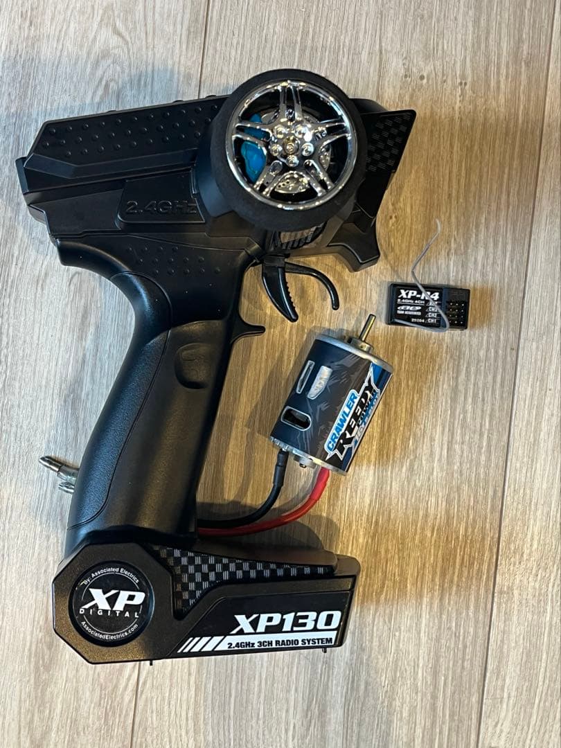 クローラー　プロポ　フルセット　受信機　ESC 16Tモーター 1/10