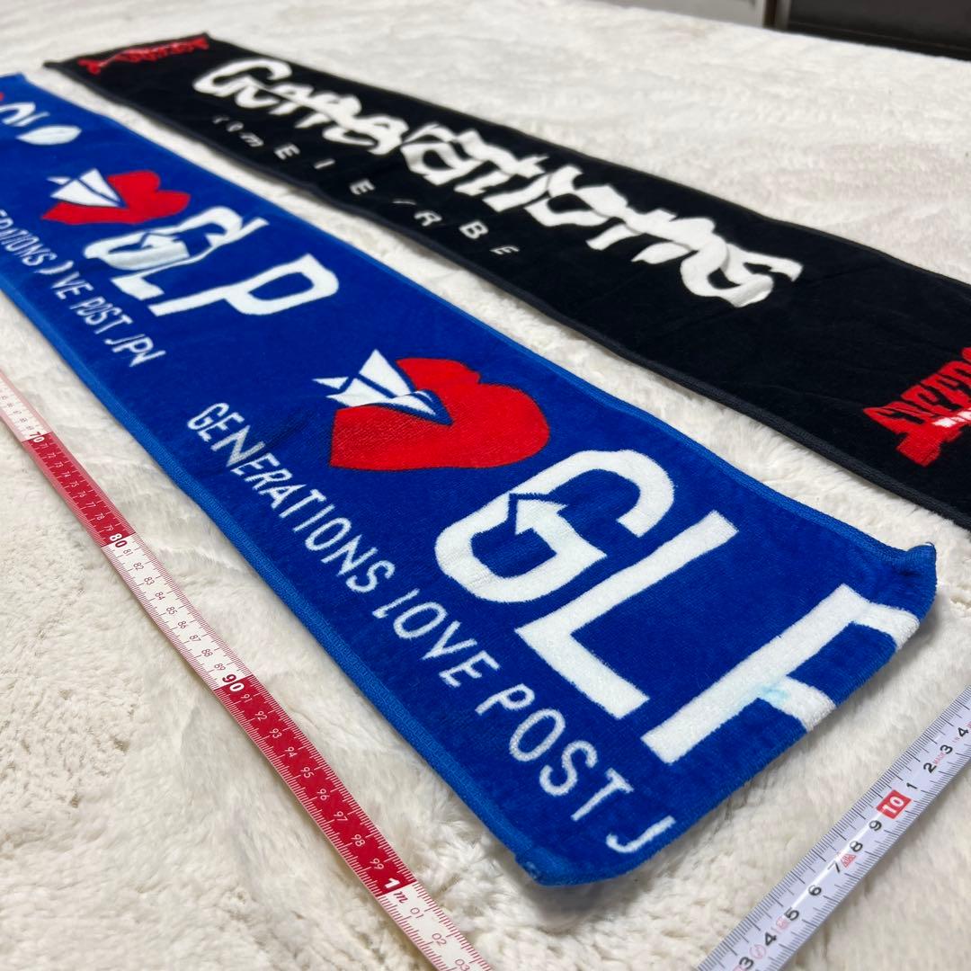 ☆未使用に近い☆GENERATIONS マフラータオル 2枚セット - メルカリ