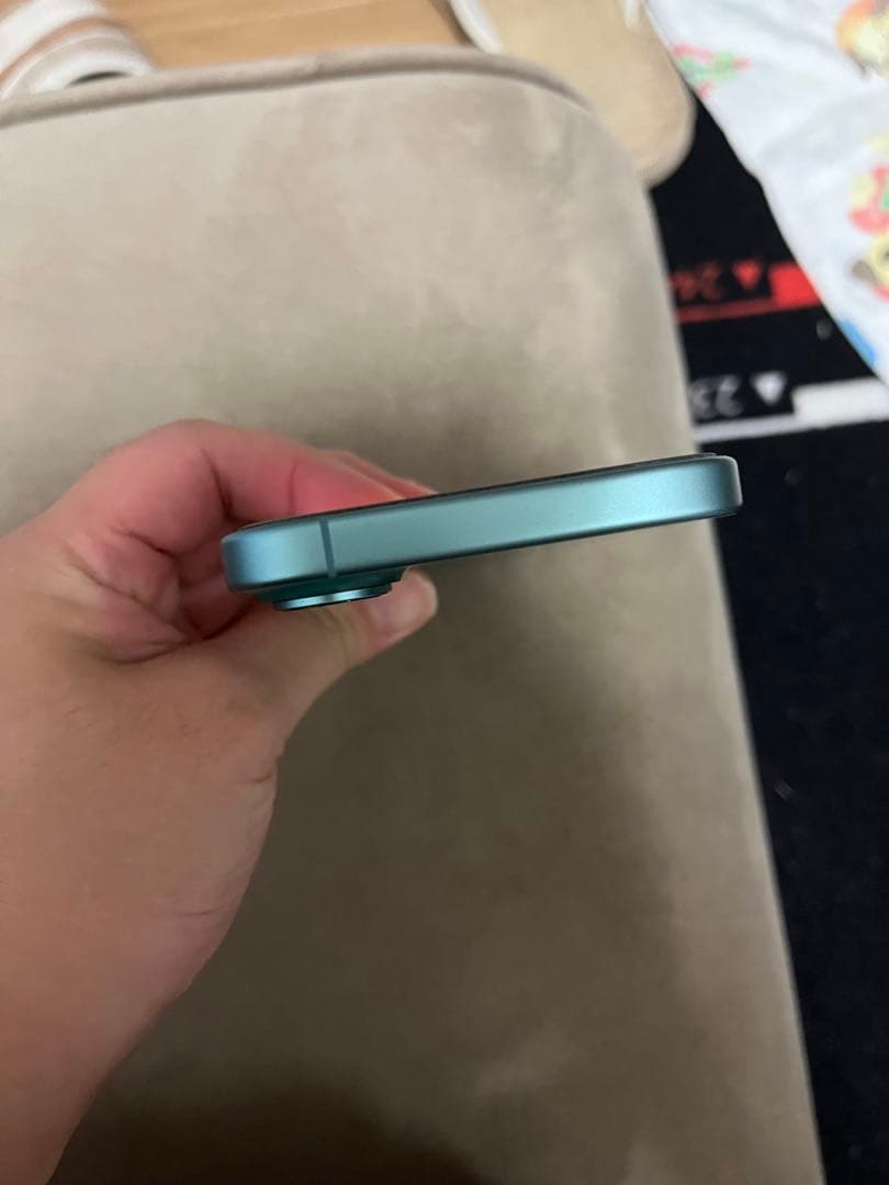 iPhone16 128GB ティール 極美品 SIMフリー 箱付き