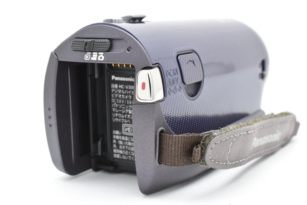 【極美品】Panasonic ビデオカメラ HC-V300M ブルー　ほぼ新品☆