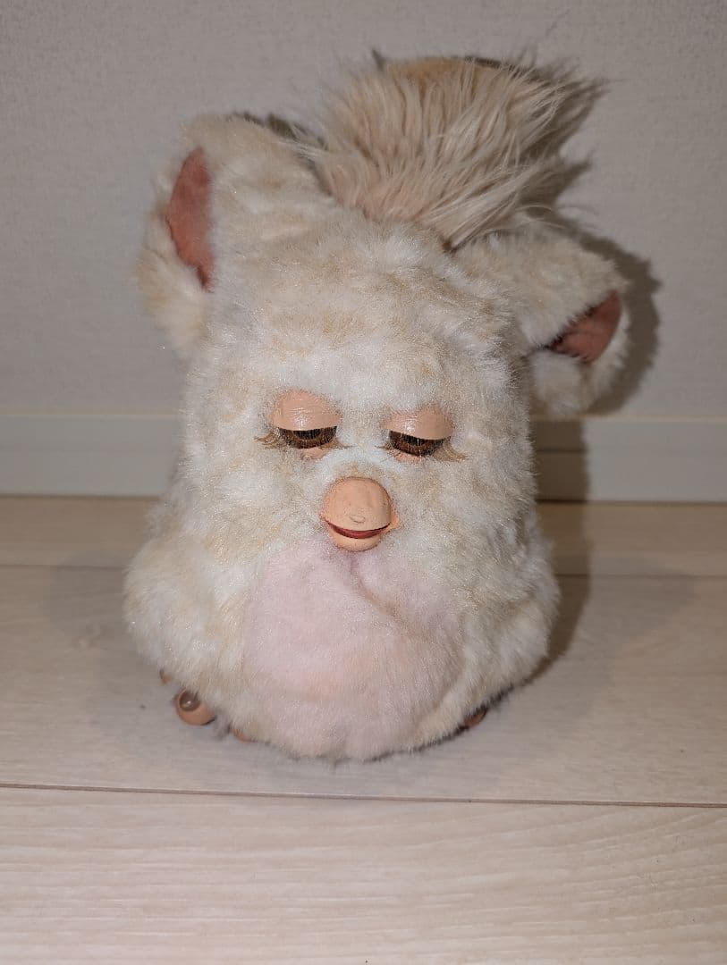 ファービー2 キャラメルピンク オリーブ目 英語版 furby2005