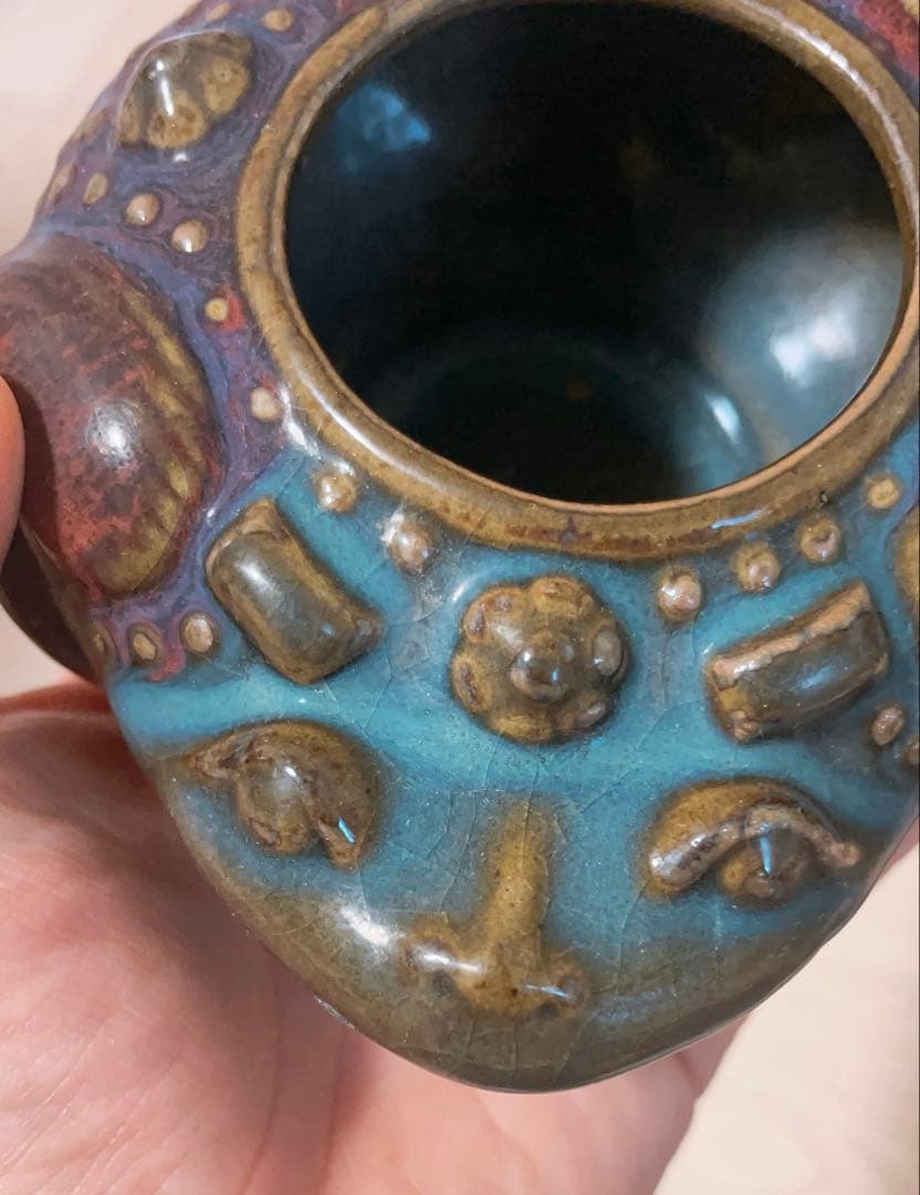 水盂　骨董品　陶芸　文房四宝 書房 置物 文房用品 工芸品